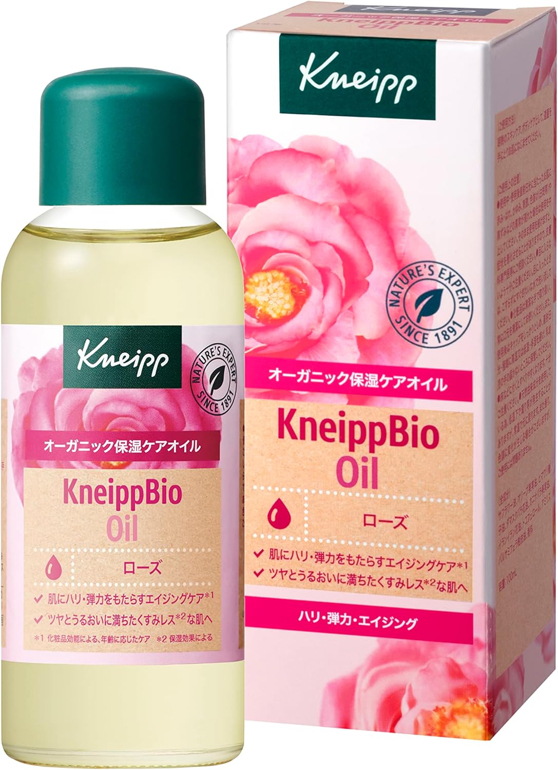 クナイプ(Kneipp) ビオ オイル 100mL ローズ 美容液 美容オイル 全身用 オーガニック