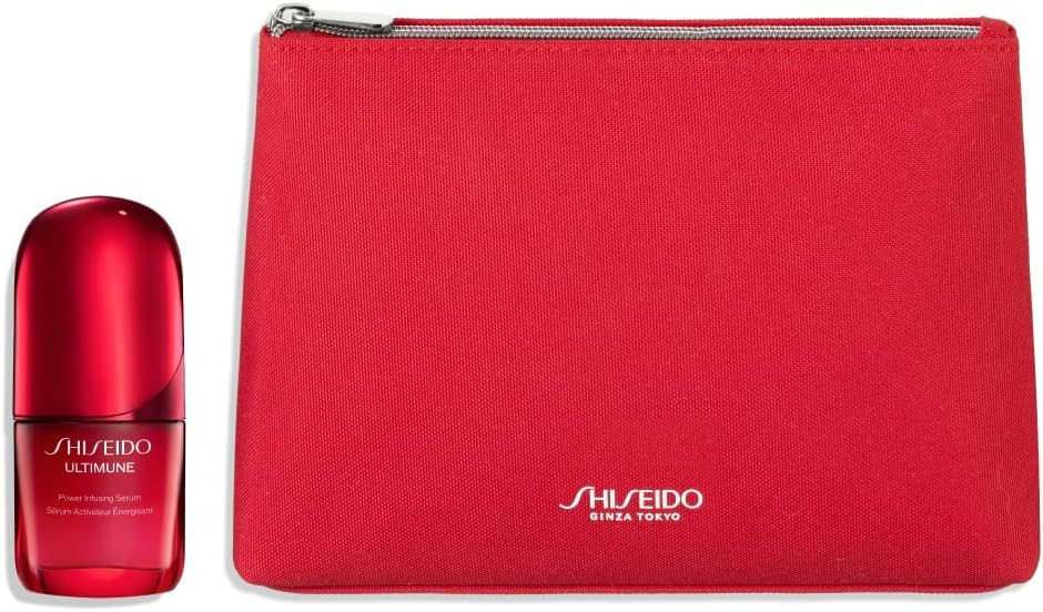 SHISEIDO アルティミューン オンラインストア限定キット | 美容液本体30mL + アルティミューン LISAコラボ特製ポーチ | 除去する美容液 | ジェル・リキッド状 | グリーンフローラルの香り | エイジングケア ハリ 乾燥 | 資生堂